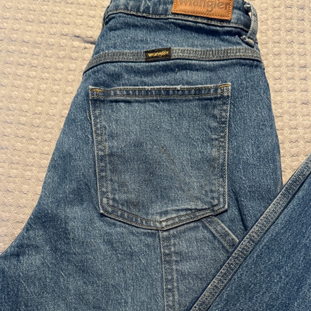 Wrangler Women's High Rise Denim Jeans - Blue